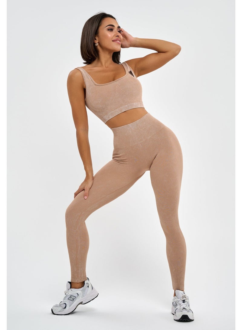 Bona Fide Premium Quality High Waist Seamless Leggings for Women - Workout Lifting Leggings with Tummy Control for Gym, Yoga - Image 5