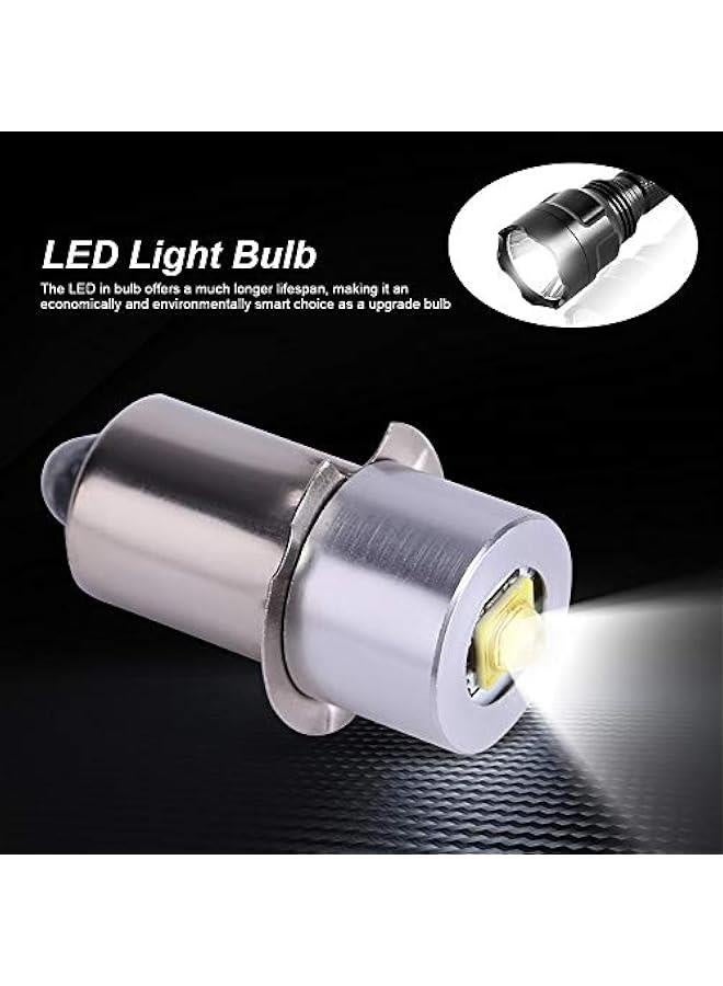 CUIFATI مصباح LED المحدث، 5 واط 6-24 فولت P13.5s مصباح LED عالي الطاقة، مع مصباح قابل للتحديث أو استبدال لمبة المصباح اليدوي. - Image 2