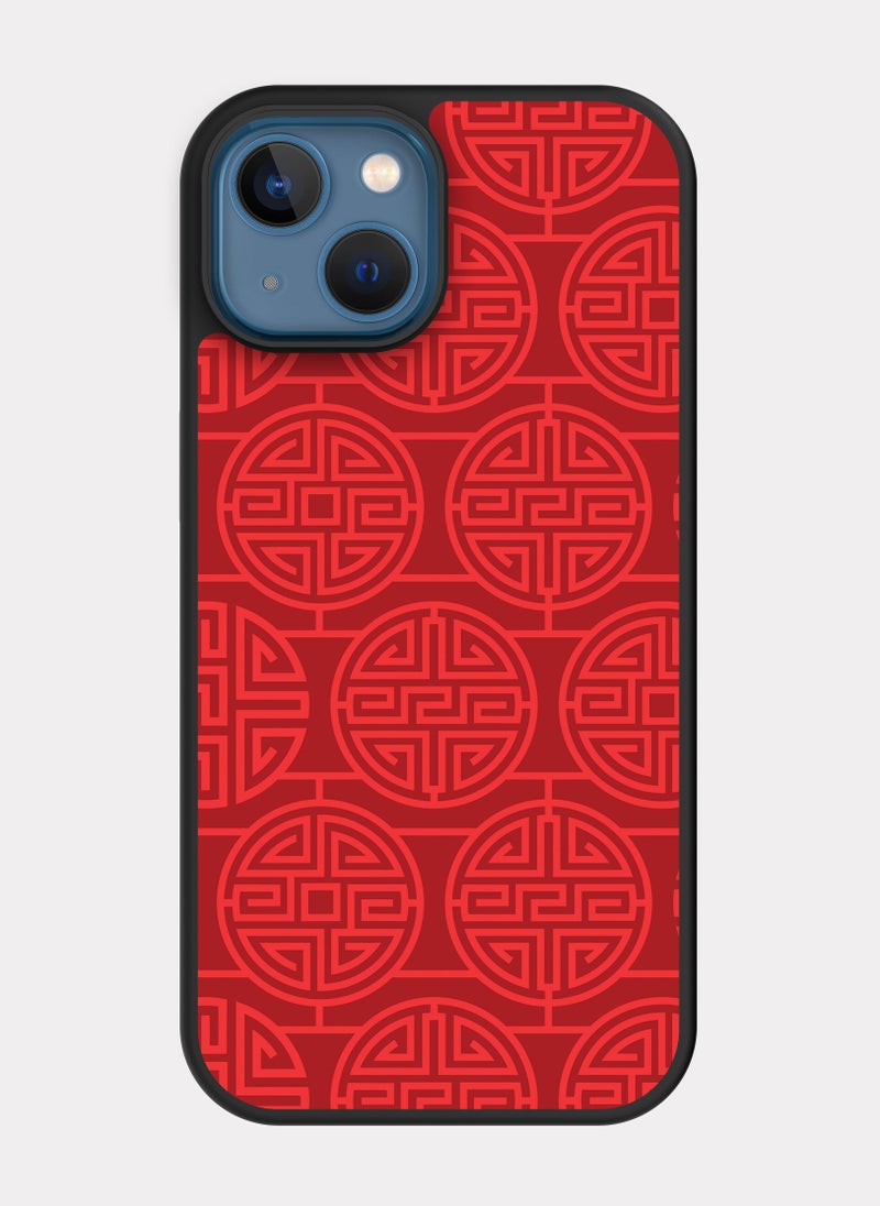 PXLAAT iPhone 13 case cover Chinese Pattern - Image 1