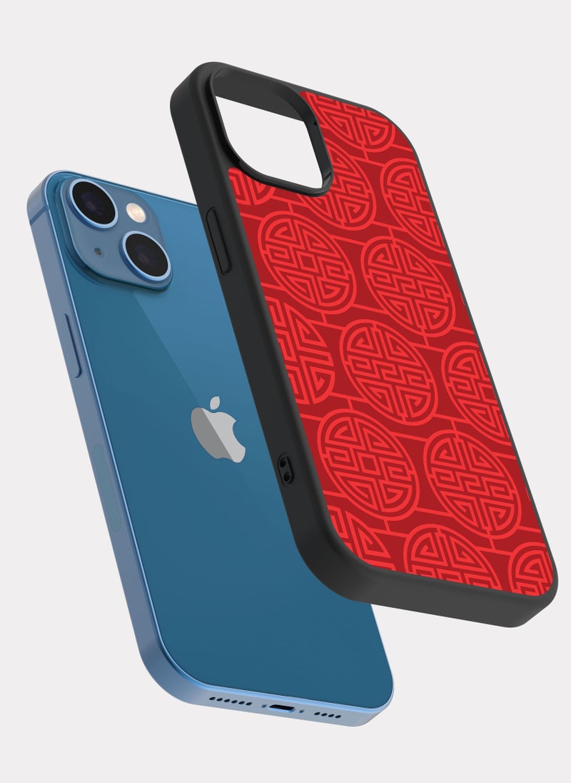 PXLAAT iPhone 13 case cover Chinese Pattern - Image 2