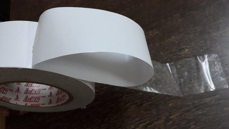 ISAN ISAN Tissue Tape Duoble Sided Width 48mm 2 Approx X Length 20 Meters 4 Pcs for Crafting Pasting Scrapbooking Gift Wrapping DIY projects - Image 2