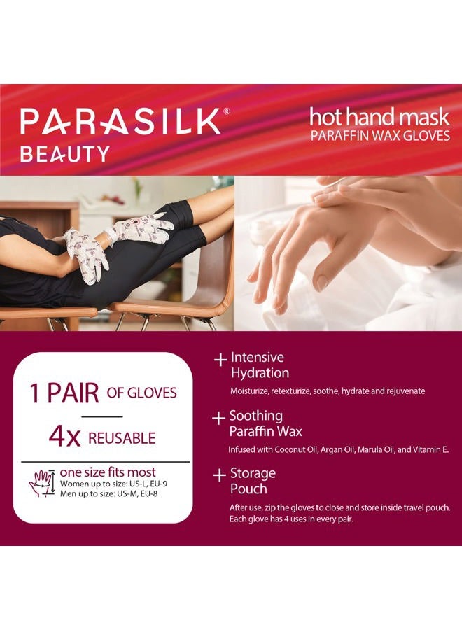 Parasilk Beauty Hot Hand Mask Glove (1 Pair) - Image 5