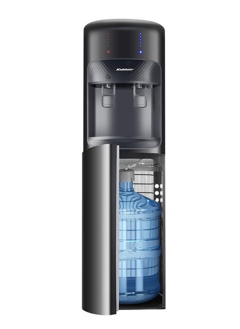Koldair Water Dispenser Bottom Load Type A With Adavanced Functionality, LED Indicators For Operating, Cooling, Heating, and Water Level, Two Taps Hot And Cold, Black