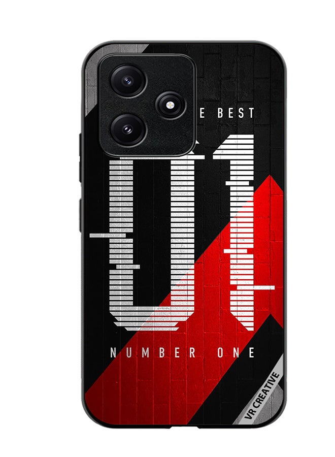 VR CREATIVE Protective Case Cover For Xiaomi Poco M6 Pro 5G Number One Design Multicolour - Image 1