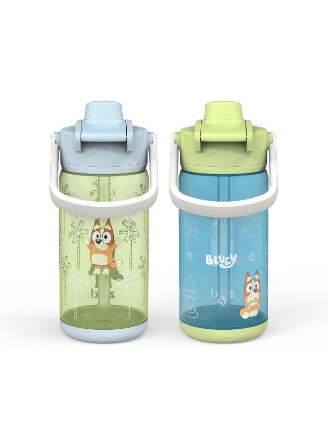 زاك ديزاينز Bluey Kid Water Bottle 2-Pack Set - Image 5