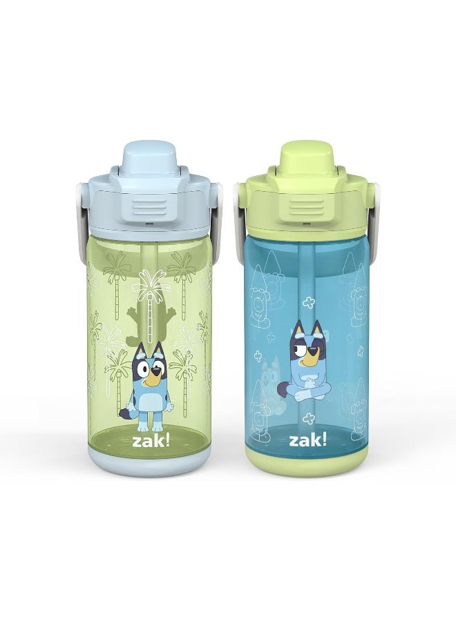 زاك ديزاينز Bluey Kid Water Bottle 2-Pack Set - Image 1