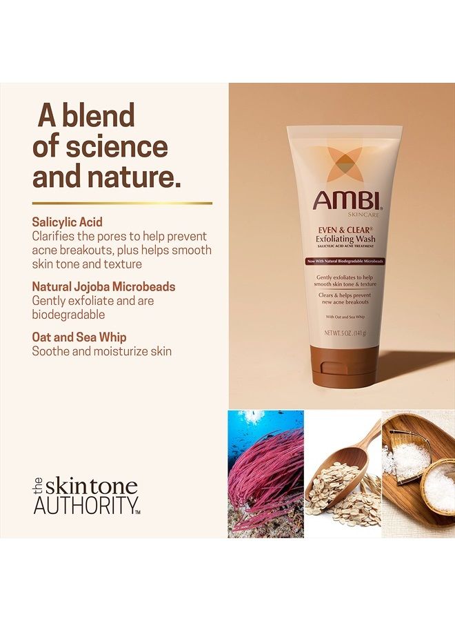 ambi Even & Clear Exfoliating Wash, 5 Ounce - Image 5