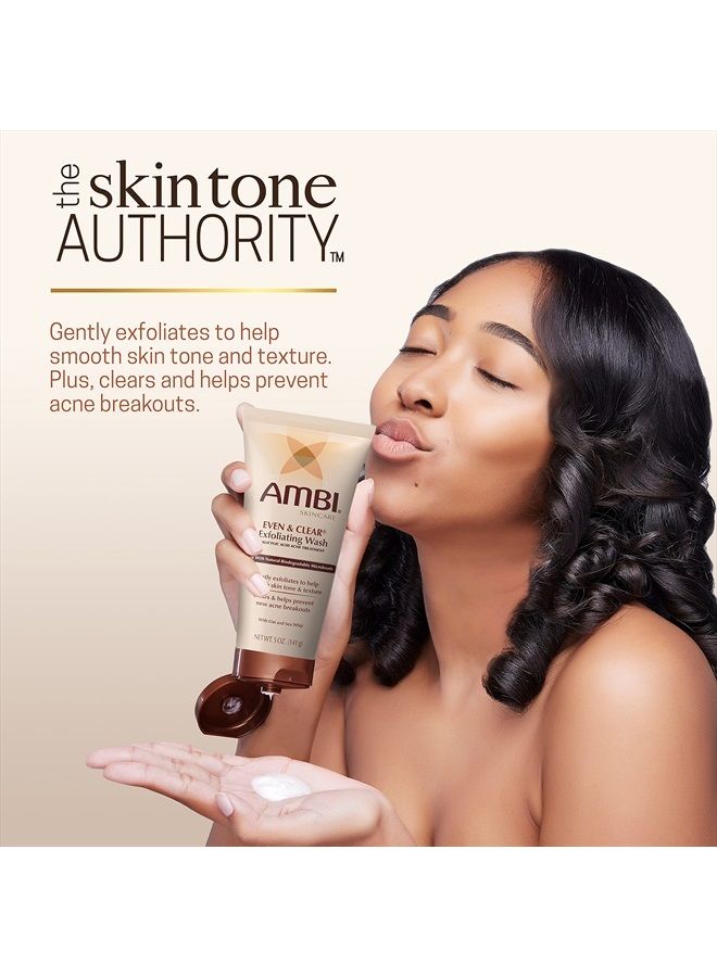 ambi Even & Clear Exfoliating Wash, 5 Ounce - Image 3