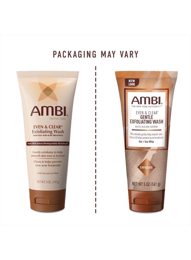 ambi Even & Clear Exfoliating Wash, 5 Ounce - Image 2