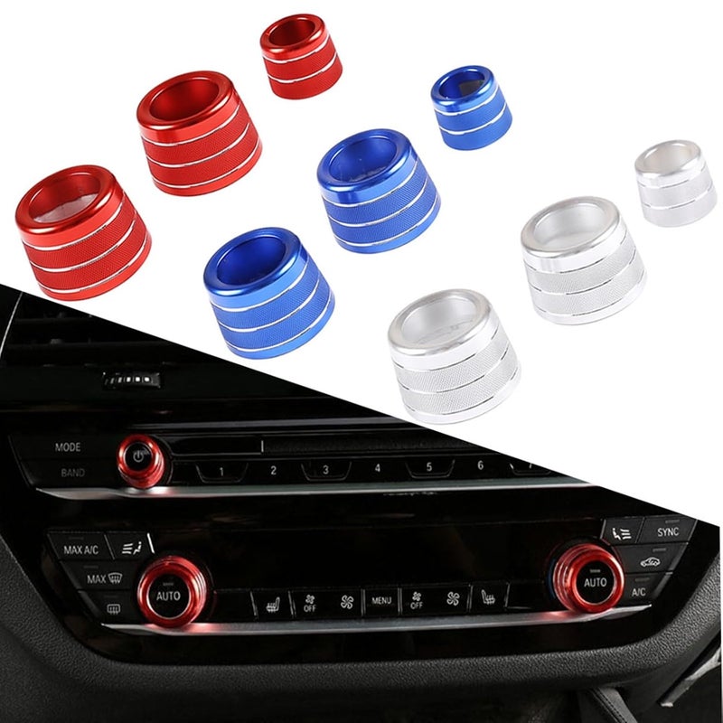 QASULER Air Conditioner Control Knob Cover for BMW - Image 3