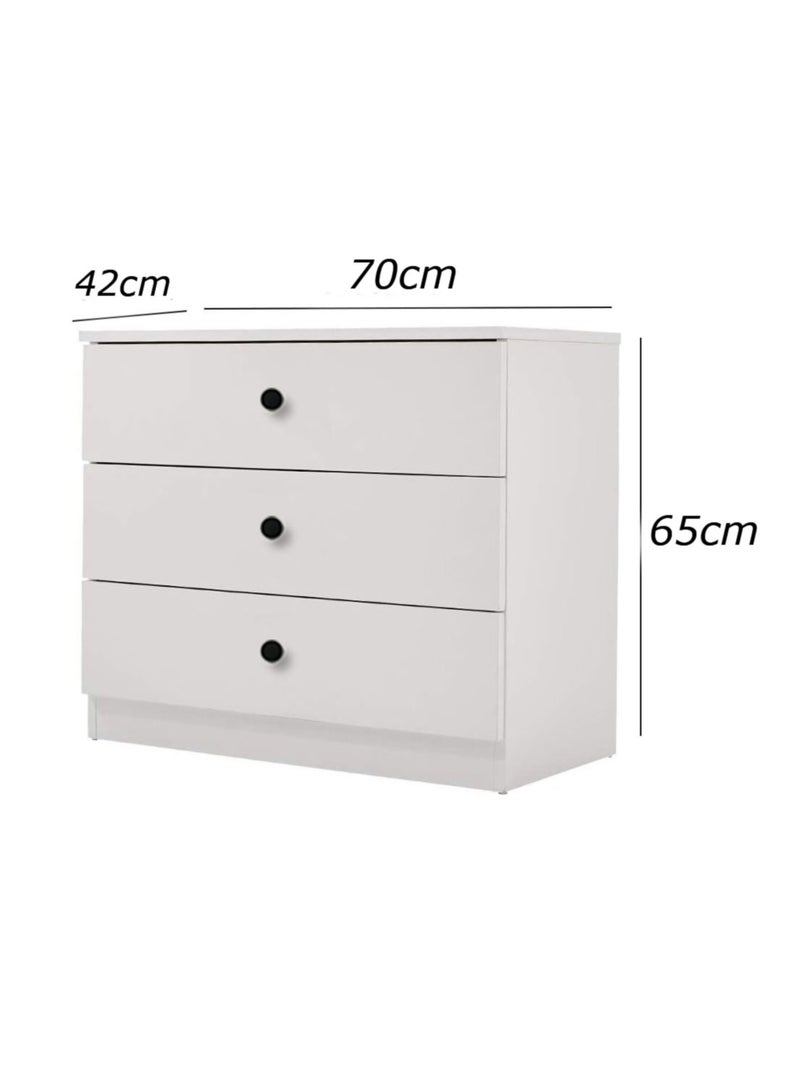 Furniture Store Modern MDF drawer unit - Height 65 cm - Width 70 cm - Depth 42 cm, from Furniture Store. - Image 5