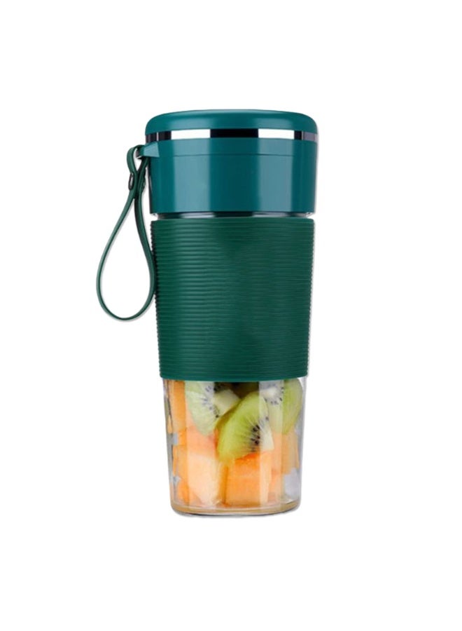 Chabeia Portable Blender, Personal Size Juicer Cup Shakes and Smoothies Travel Mini Mixer with 1200mah USB Rechargeable 3d 6 Blades Handheld Use in Sports Gym Outdoors （Green） - Image 1