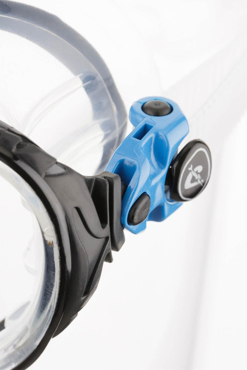 CRESSI Big Eyes Evolution, Clear/Black/Blue - Image 4