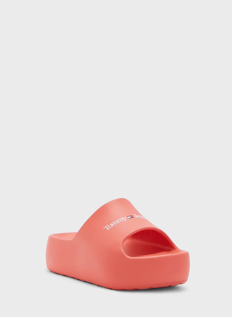 TOMMY JEANS Chunky Flatform Pool Slides