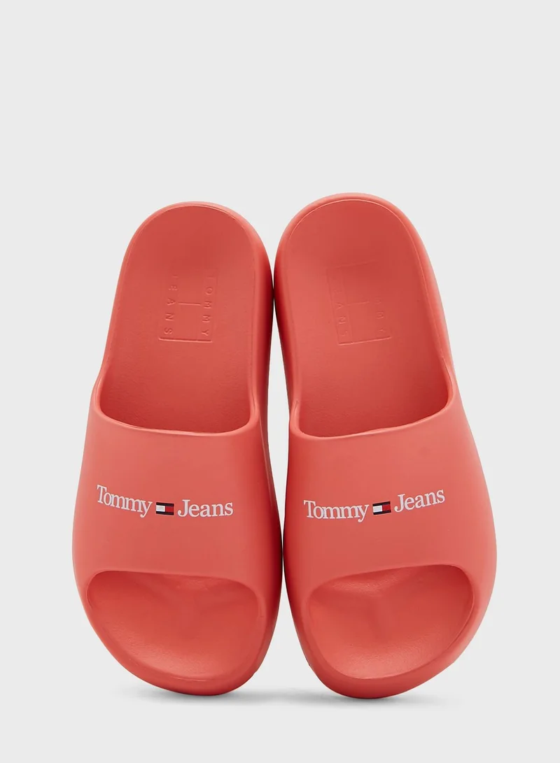 TOMMY JEANS Chunky Flatform Pool Slides
