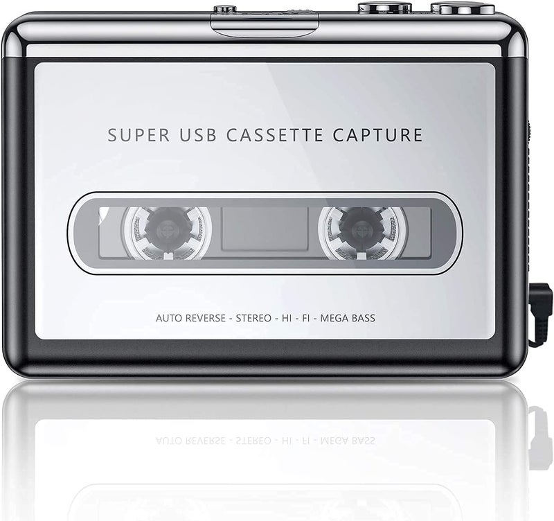 atdaraz Old Tape Cassette Player with Mp3 Converter Recorder - Tape Old Cassette Audio Digitizer. - Image 3
