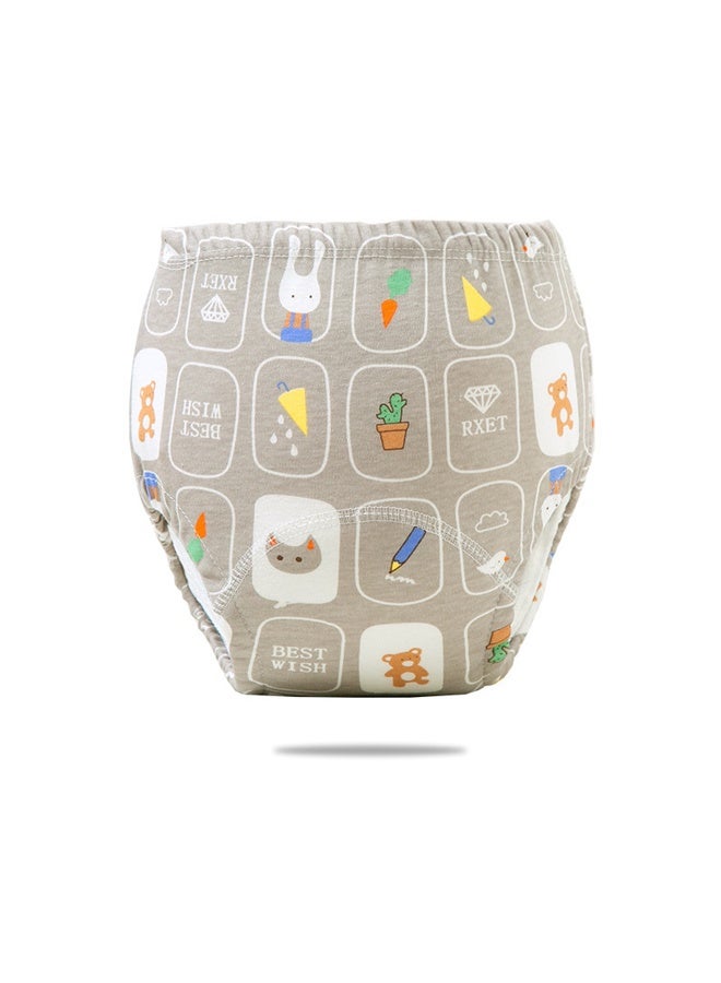 4 Piece Training Pants, 6 Layers Breathable Cotton Absorbent Trainer Pants for Toddler Baby Boys Girls Water  proofPotty Pants for Toddler,Soft Absorbent & Leak-Proof with Characters - Image 5