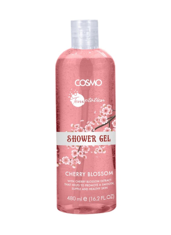 COSMO Temptation Shower Gel Cherry Blossom 480 Ml 