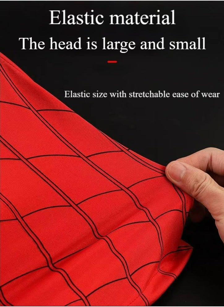 Healife Spider-Man mask, ultra-high restoration, with ring remote control that can be opened and closed with electric bright eyes - red light, superhero Spider-Man helmet mask  - Image 4