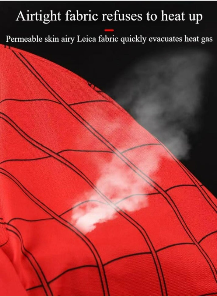 Healife Spider-Man mask, ultra-high restoration, with ring remote control that can be opened and closed with electric bright eyes - red light, superhero Spider-Man helmet mask  - Image 5