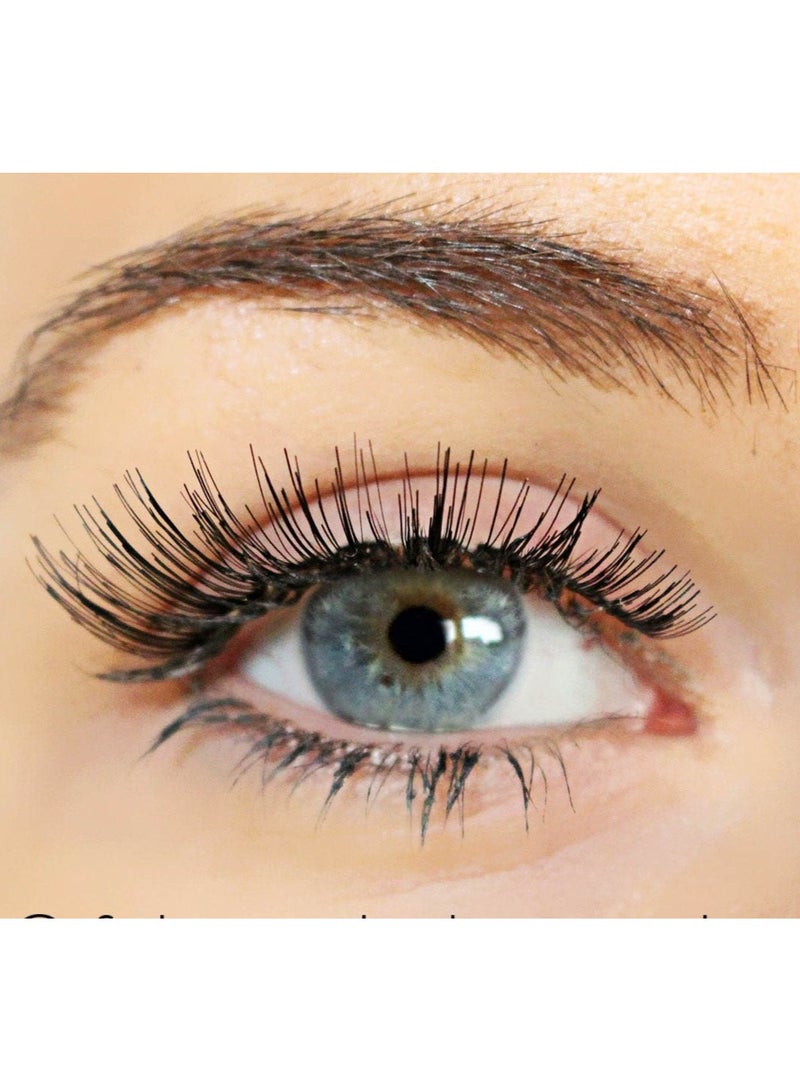 Kara Beauty Eyelashes Human HAIR Black # 48 - Image 2