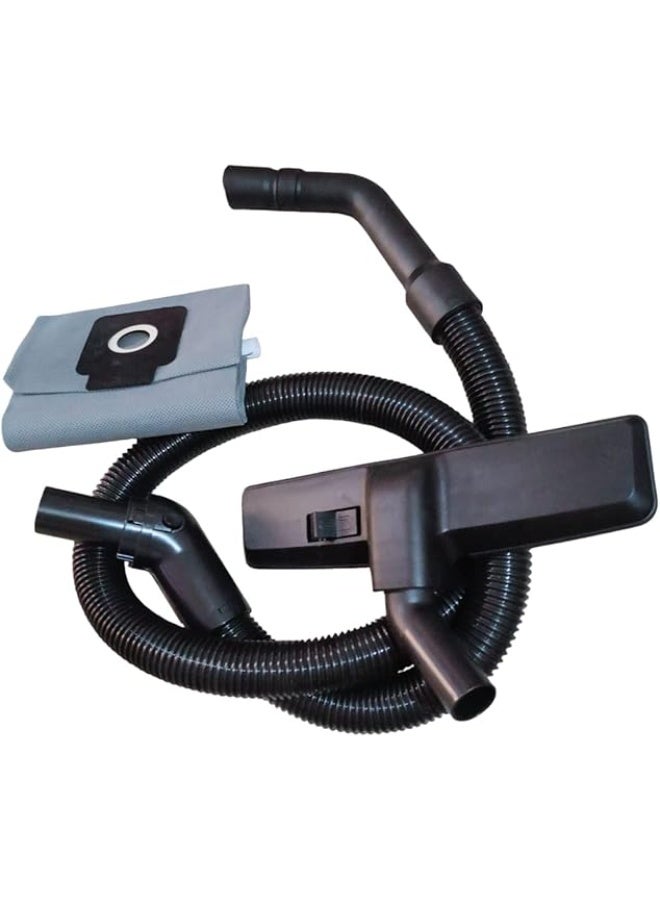 مجموعة مكنسة كهربائية مستوردة مكونة من ثلاث قطع: كيس تفريغ وخرطوم وفرشاة، متوافقة مع المكانس الكهربائية ناشونال وباناسونيك ونيوتيكال - Image 1