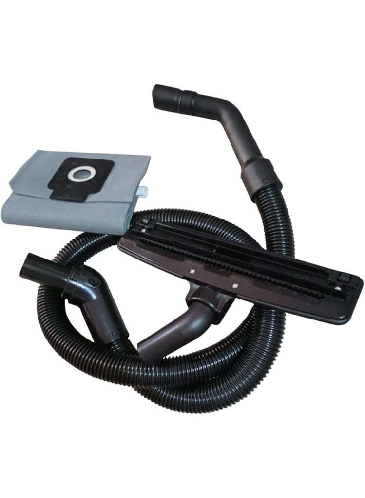 مجموعة مكنسة كهربائية مستوردة مكونة من ثلاث قطع: كيس تفريغ وخرطوم وفرشاة، متوافقة مع المكانس الكهربائية ناشونال وباناسونيك ونيوتيكال - Image 2