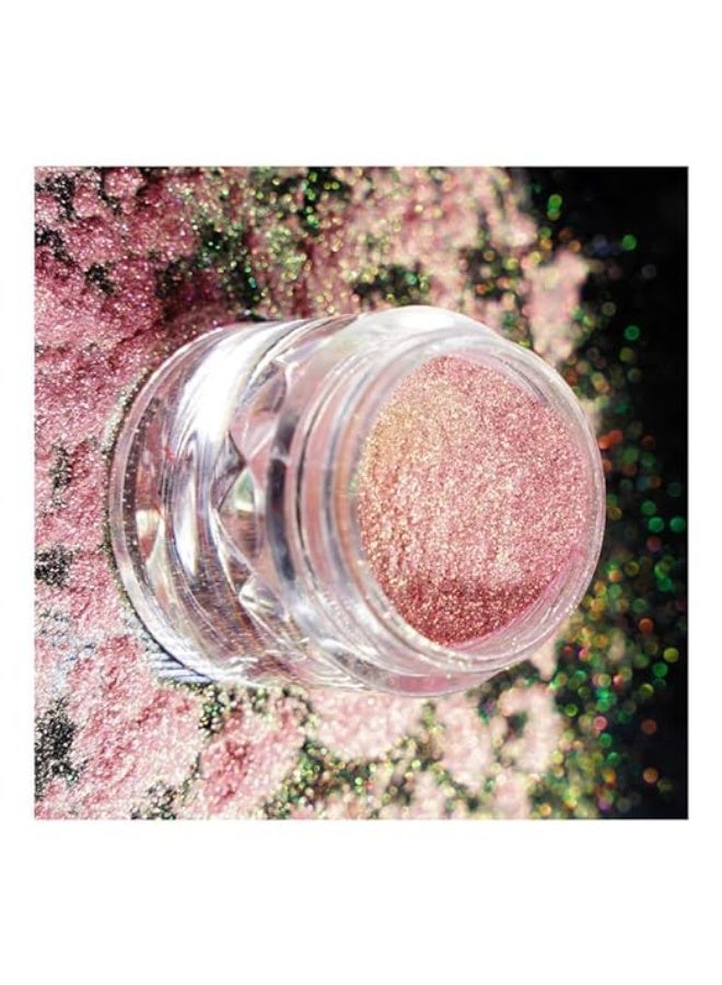 Shopaarel Photo Ready Eye Glitter Eyeshadow, Waterproof, Fade-Proof & Long-Lasting, Vegan & Cruelty-Free, High-Impact Shimmer for Eyes, Face & Body -Poppy, 1 gm - Image 2