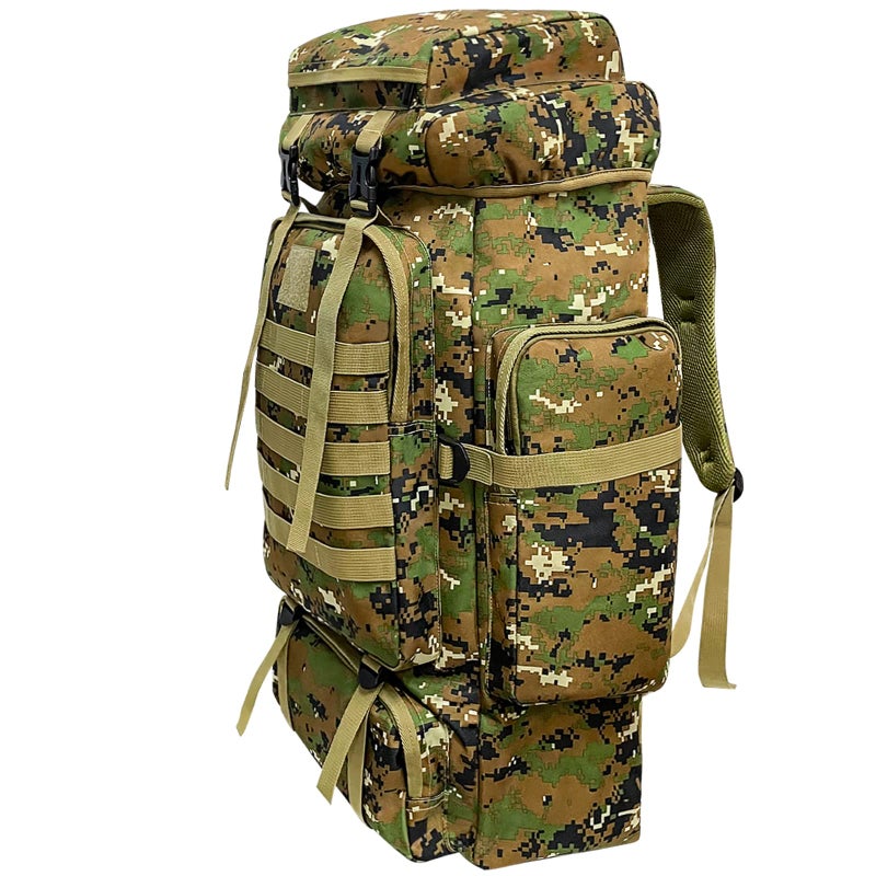 80L Rucksack Hiking Backpack 80 Litre MOLLE Backpack Men Waterproof Large Capacity Camping Military Tactical Backpack - Image 1