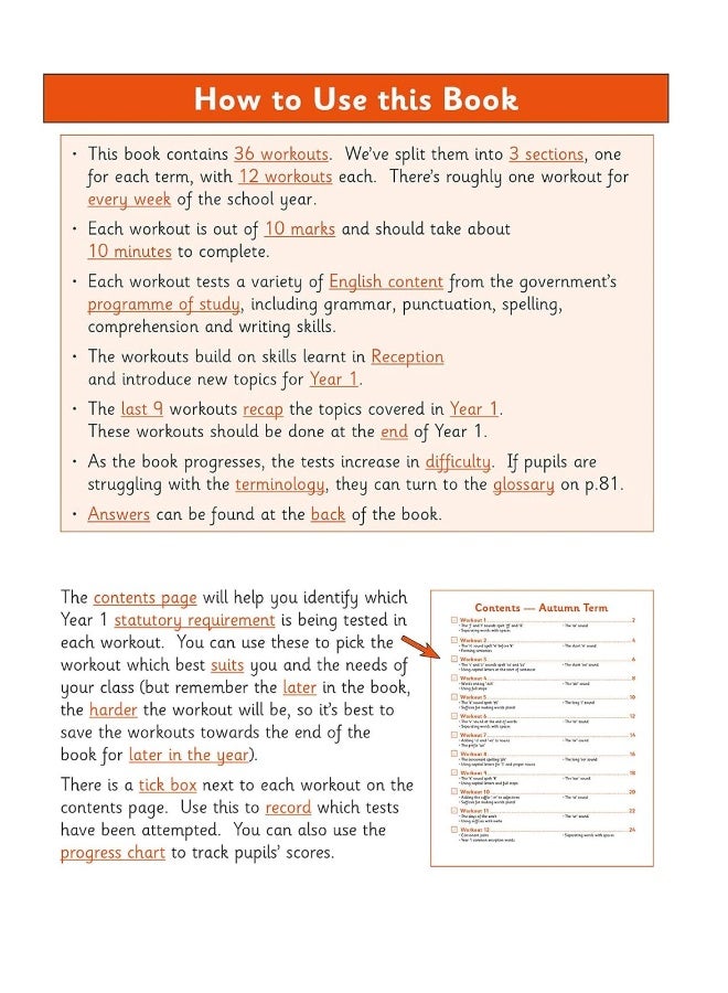 KS1 English 10-Minute Weekly Workouts - Year 1 - Image 3