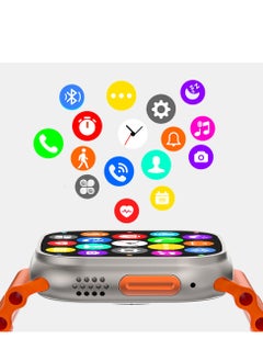 Generic M8 PRO Ultra New Ultra 8 Pro Smartwatch Series 8 | S8 46mm | Compass | NFC | IP68 Waterproof | Smart Sensor | Smart Watch with Ocean Strap  - Image 5