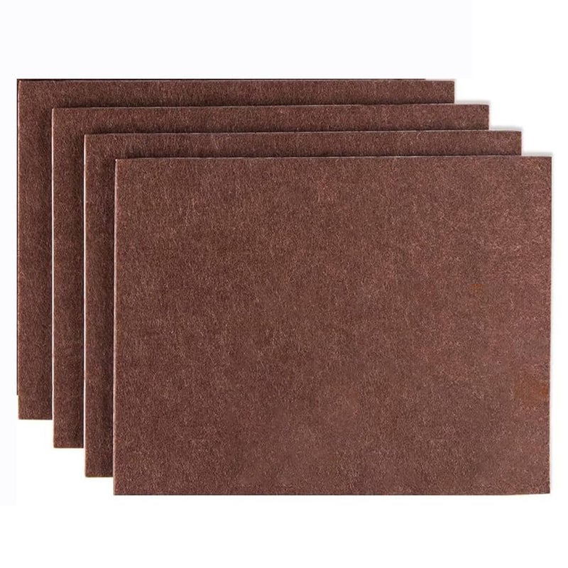 هاسذيب HASTHIP® 4Pack 3M وسادات أثاث ذاتية اللصق، واقيات أرضية شديدة التحمل غير قابلة للانزلاق للكراسي والطاولات والأرائك، صفائح تقليل الضوضاء للأرضيات الخشبية الصلبة والصفائح والبلاط - Image 1