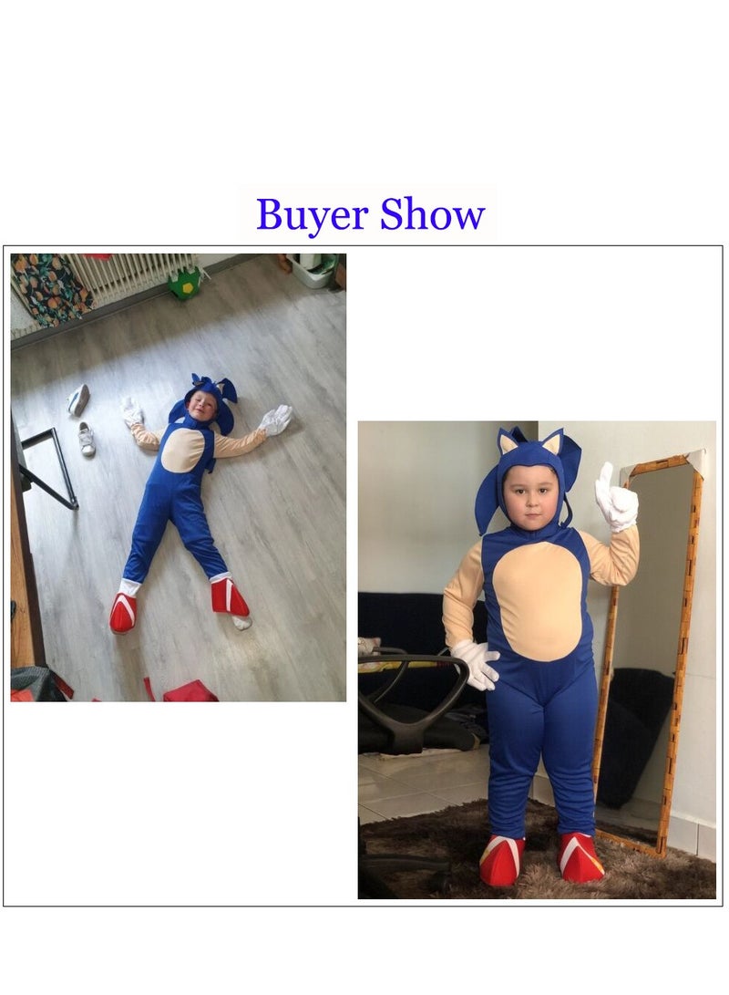 Sonic Advance Cosplay Costume For Kids - Image 5
