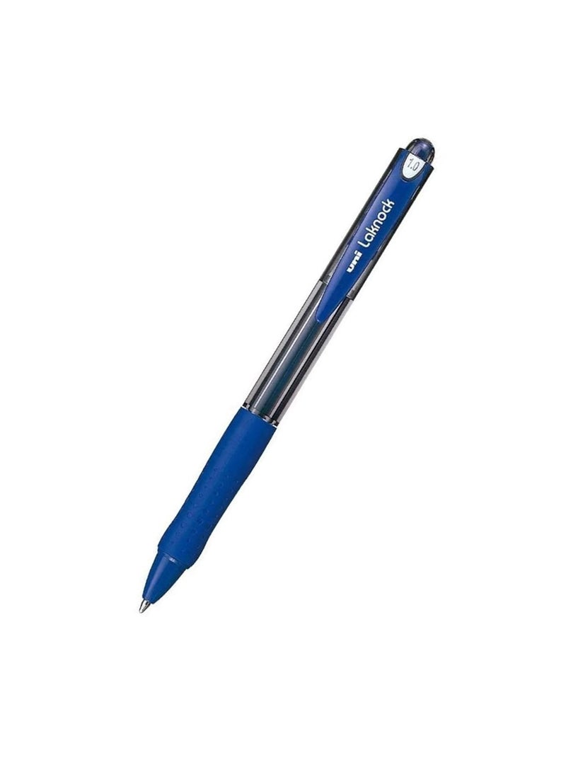 Uniball 12-Piece Laknock Ballpoint Pen 1.0mm Tip Blue Ink - Image 2