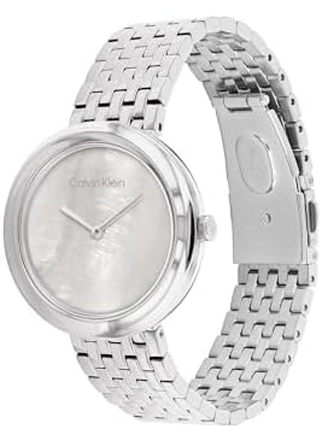 CALVIN KLEIN Stainless Steel Steel Analog Watch 25200320  - Image 2