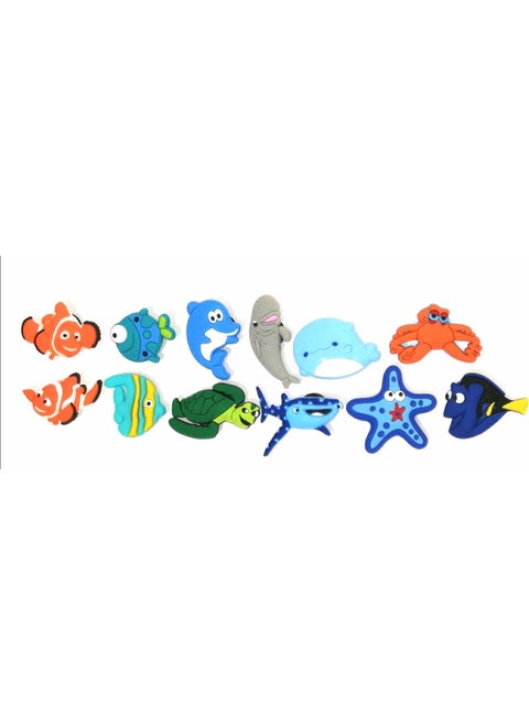 Crocs Slipper Ornaments JİBBİTZ 12 Pieces Set L-1