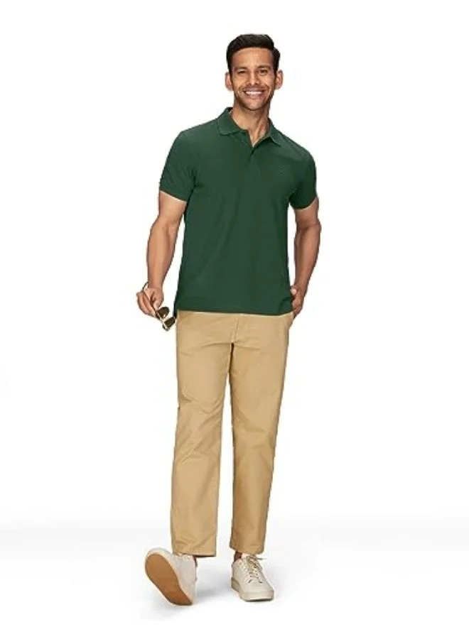XYXX  XYXX Men's Nova 100% Combed Cotton Regular Fit Polo T-Shirt  | Best Price UAE