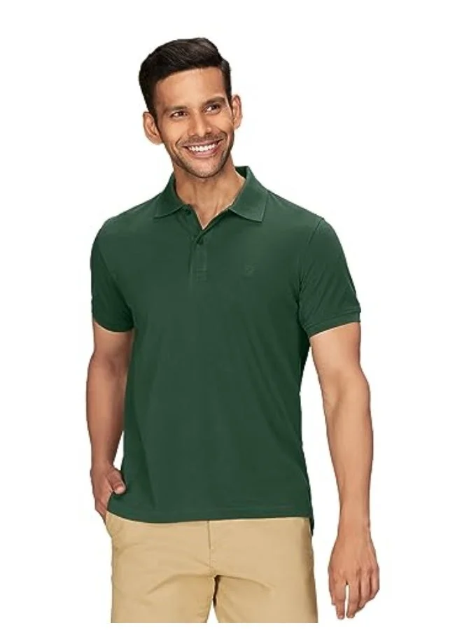 XYXX  XYXX Men's Nova 100% Combed Cotton Regular Fit Polo T-Shirt  | Best Price UAE