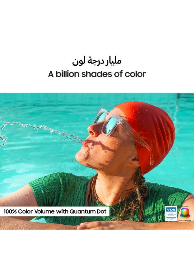 سامسونج تلفاز سامسونج QLED مقاس 55 بوصة، Q6F، 4K، معالج Q4 لايت، 100% حجم لون مع النقاط الكمومية، أمان سامسونج نوكس، محتوى مجاني غير محدود، تلفاز ذكي، QA55Q6FAAUXZN (2025 - نسخة الإمارات) - Image 4