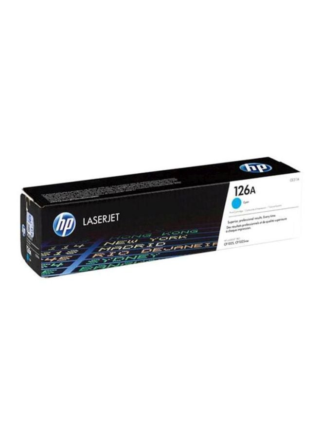 HP خرطوشة حبر لطابعة ليزر جيت طراز 126A 126A أزرق سماوي - Image 3