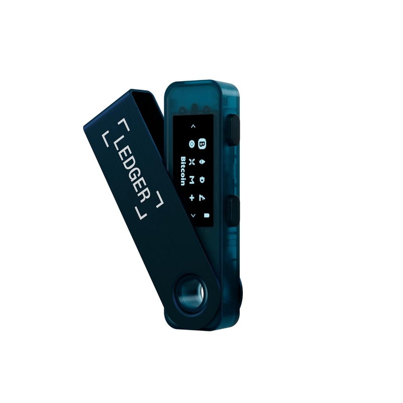 Ledger Nano S Plus (Sapphire Blue): The Perfect Entry-Level Hardware Wallet to securely Manage All Your Crypto and NFTs - Image 1