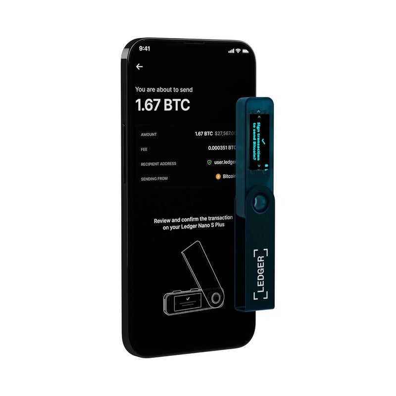 Ledger Nano S Plus (Sapphire Blue): The Perfect Entry-Level Hardware Wallet to securely Manage All Your Crypto and NFTs - Image 4