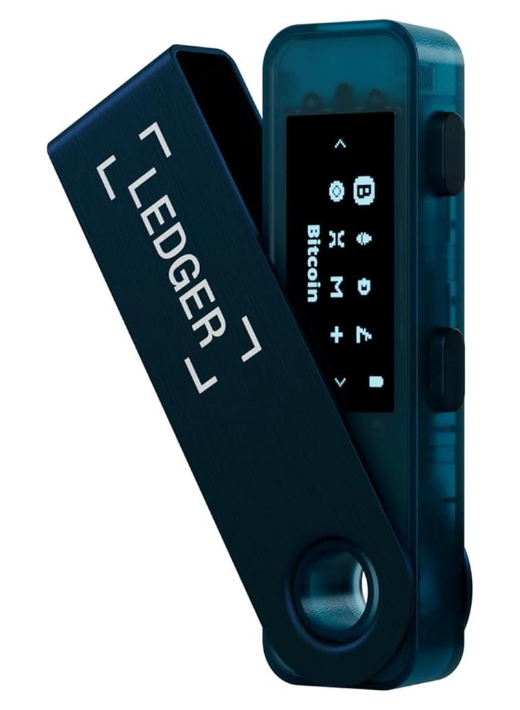 Ledger Nano S Plus (أزرق ياقوتي): المحفظة الصلبة المثالية للمبتدئين لإدارة جميع العملات الرقمية وNFTs بأمان - Image 1