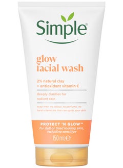 simple Vitamin C Glow Facial Wash 150 ml  - Image 2