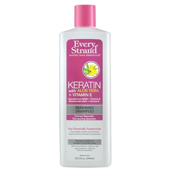 Every Strand Keratin Repairing Shampoo, 13.5 Fl Oz, 13.5 Oz - Image 1