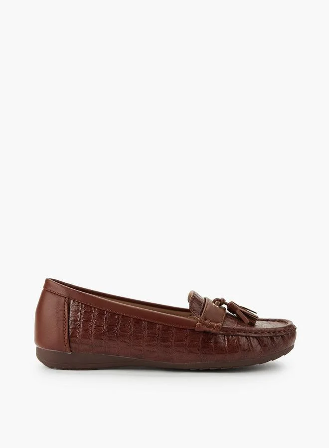 Flora Bella By Shoexpress  Women Tassel Accent Moccasins for Women | Best Price UAE