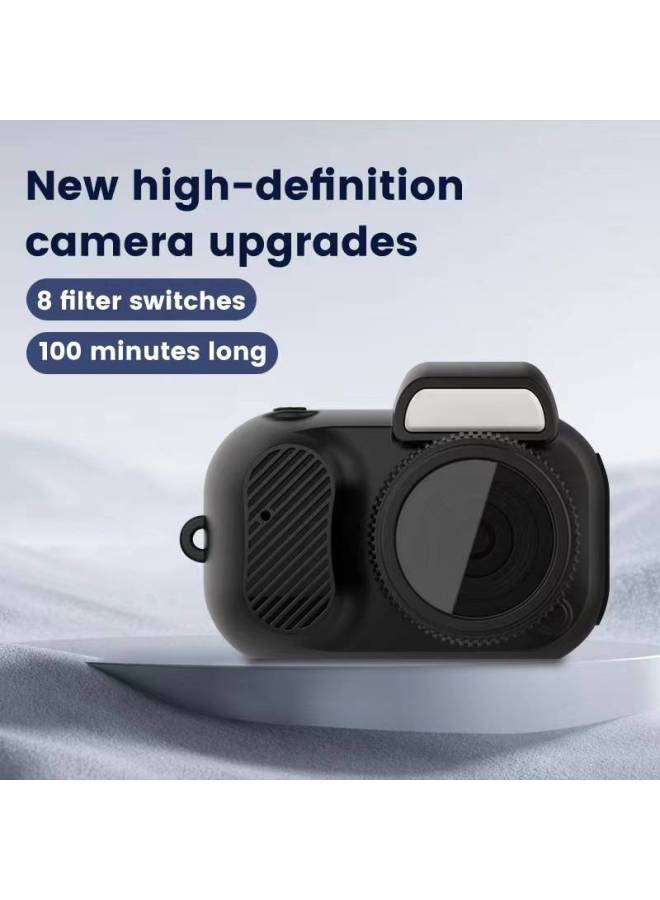 Mini Digital Camera Kids Gift CCD Camera Retro-Body Color:Tf Memory Card-32g - Image 2