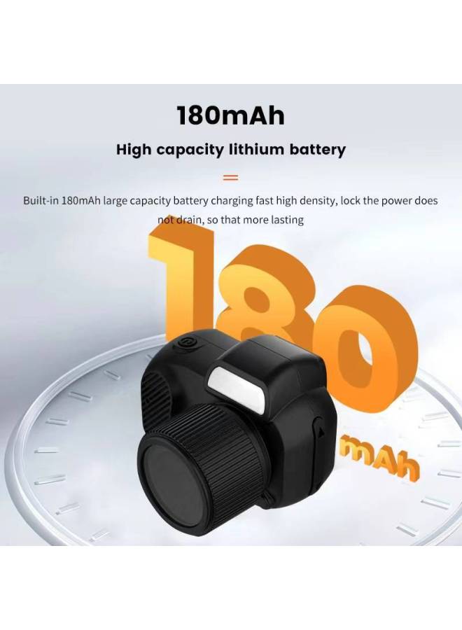 Mini Digital Camera Kids Gift CCD Camera Retro-Body Color:Tf Memory Card-32g - Image 5