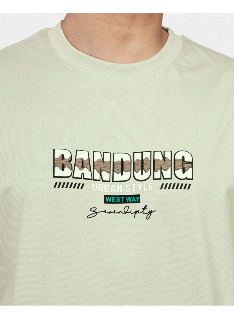 TORINESE "Bandung Mint" Graphic Oversize - Image 3