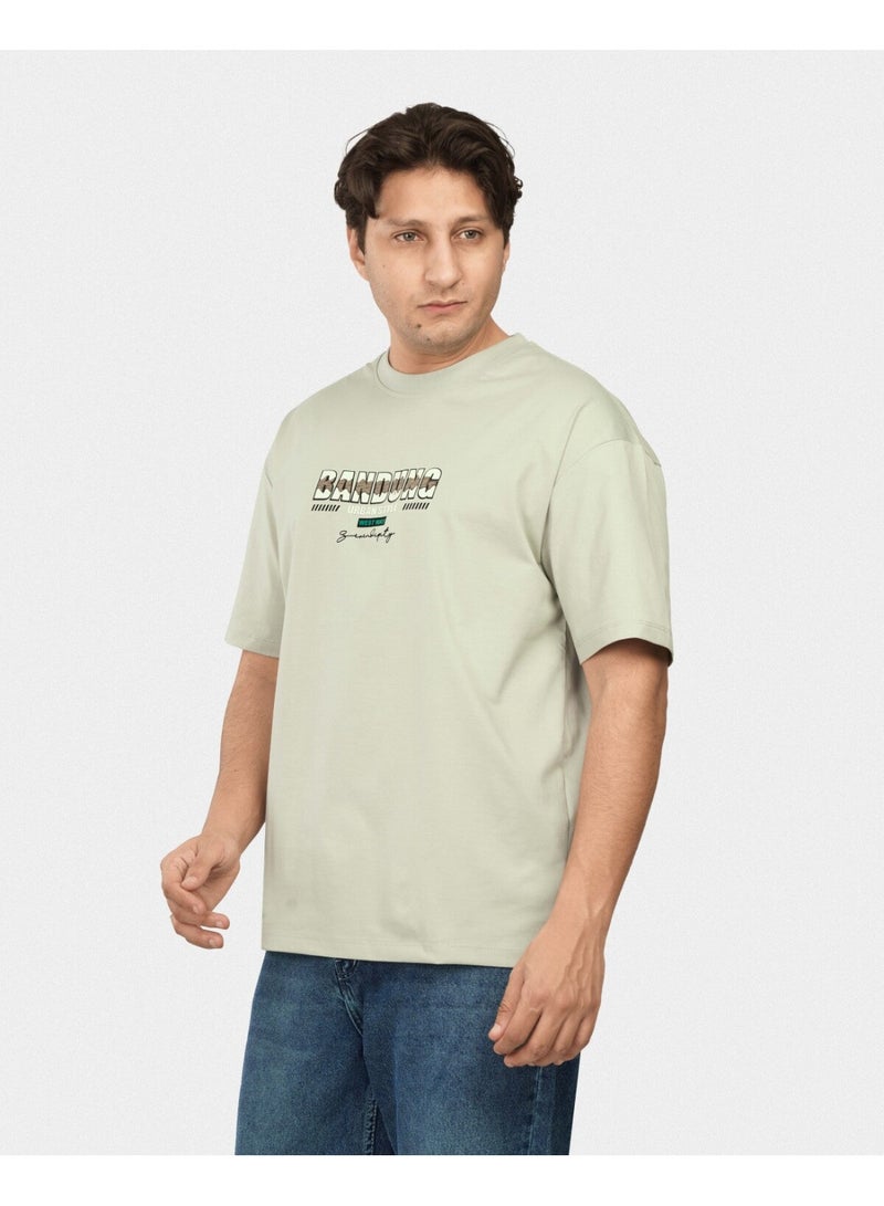 TORINESE "Bandung Mint" Graphic Oversize - Image 4